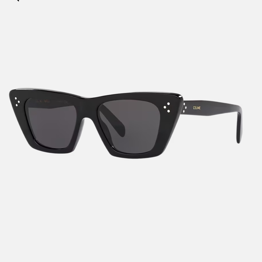CELINE black m cat eye sunglasses CL40187I